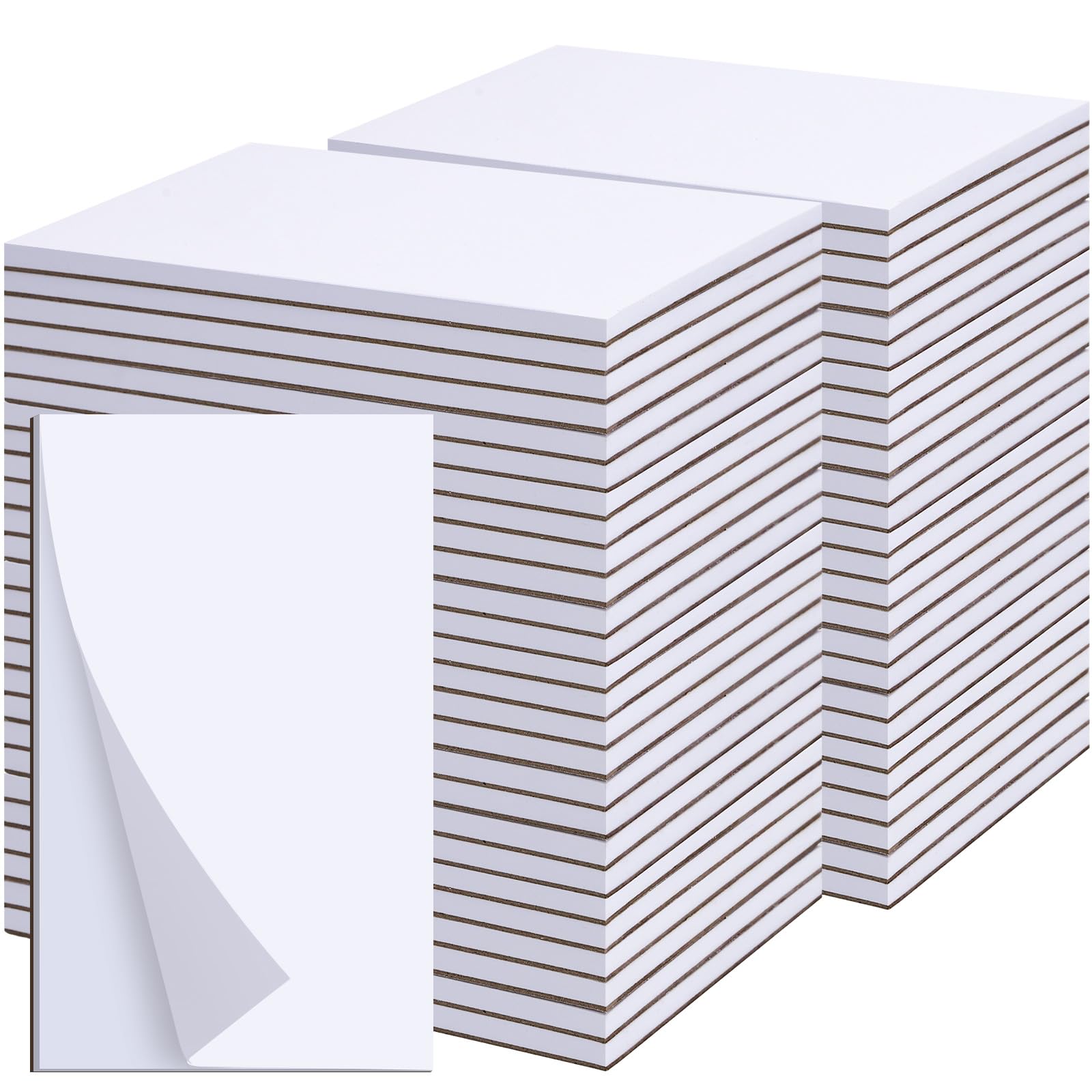 Note Pads 3x5, 36 Pack Small NotePads, Server Note Pads, Scratch Pads 3x5, Memo Pads White Paper, 50 Sheets per Blank Note Pads 3x5, Mini Writing Pads Pocket Notepads for Office School Home Supplies