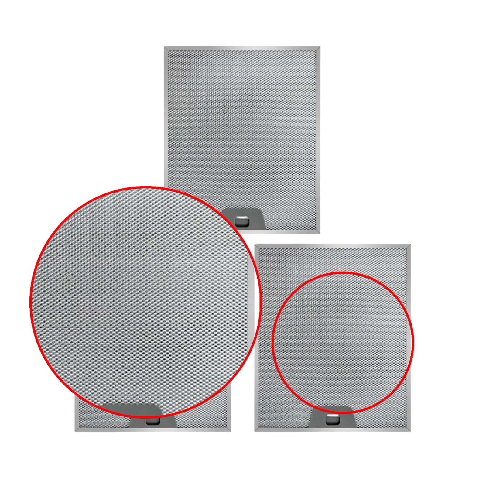 3 X Dunstabzugshauben-Fettfilter Aus Aluminium, Kompatibel Mit GE, JVW5361EJ1ES Mesh Kitchen Vent Gadget Ersatz-Dunstabzugshaubenfilter