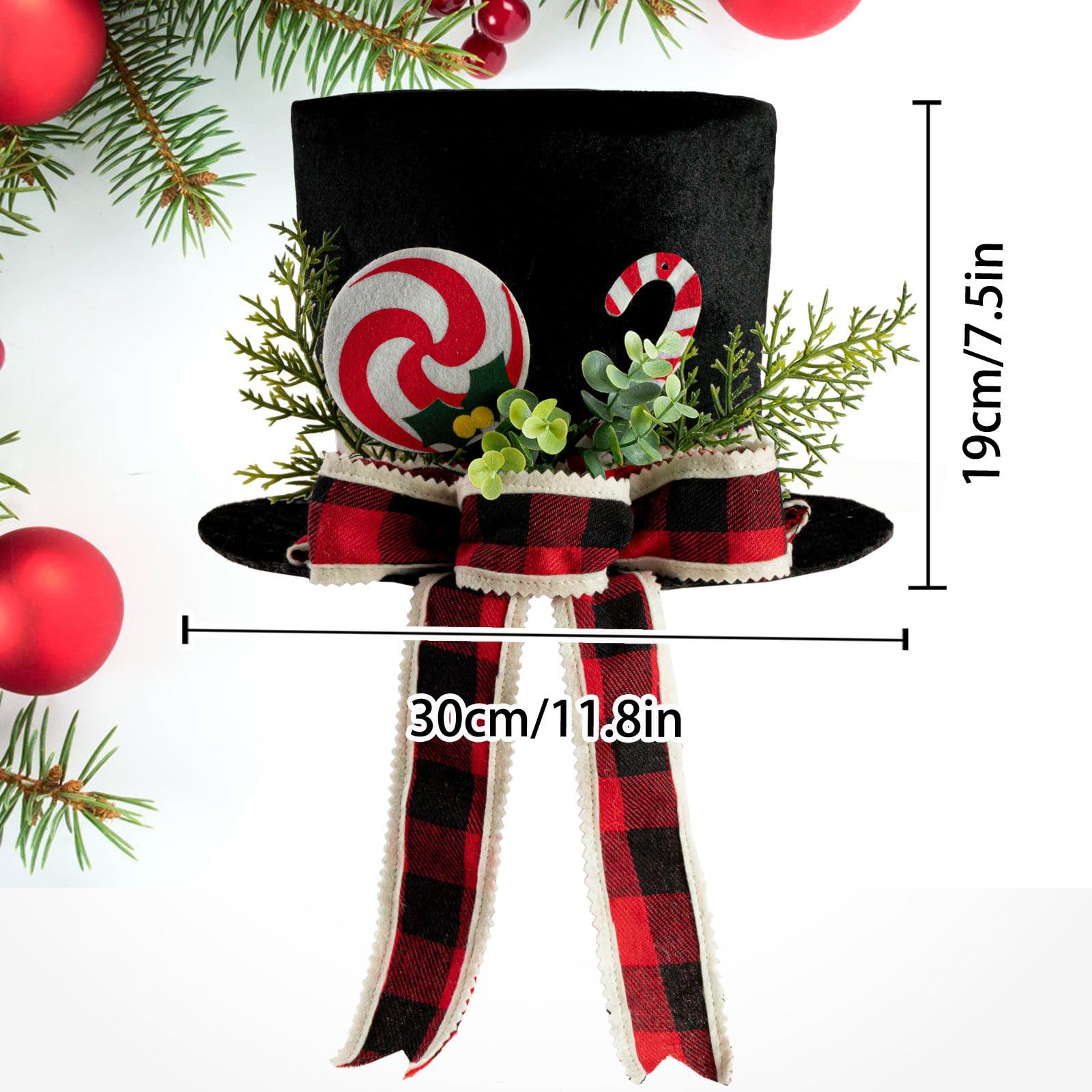 Décoration élégante en tissu noir en forme d'étoile de Noël et nœud en ruban pour décoration de sommet du sapin - Accessoires d'installation faciles - Étoile noire unique