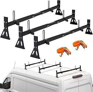 Van Van Ladder Rack with Cargo Stops