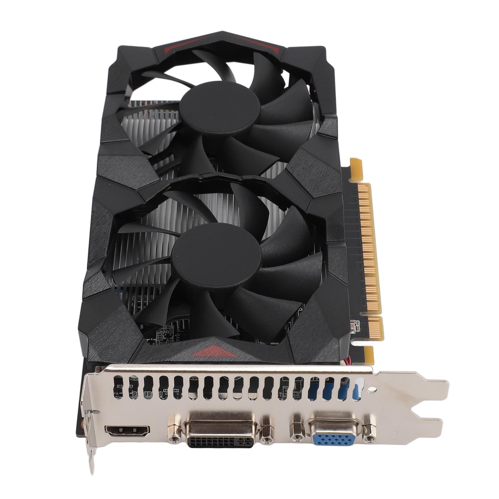 GOWENIC Scheda Grafica 4GD5, Scheda Grafica da Gioco GDDR5 da 4 GB a 128 Bit con 4 GB di Memoria Video Dedicata e Doppie Ventole di Raffreddamento, Scheda Grafica da Gioco Silenziosa con