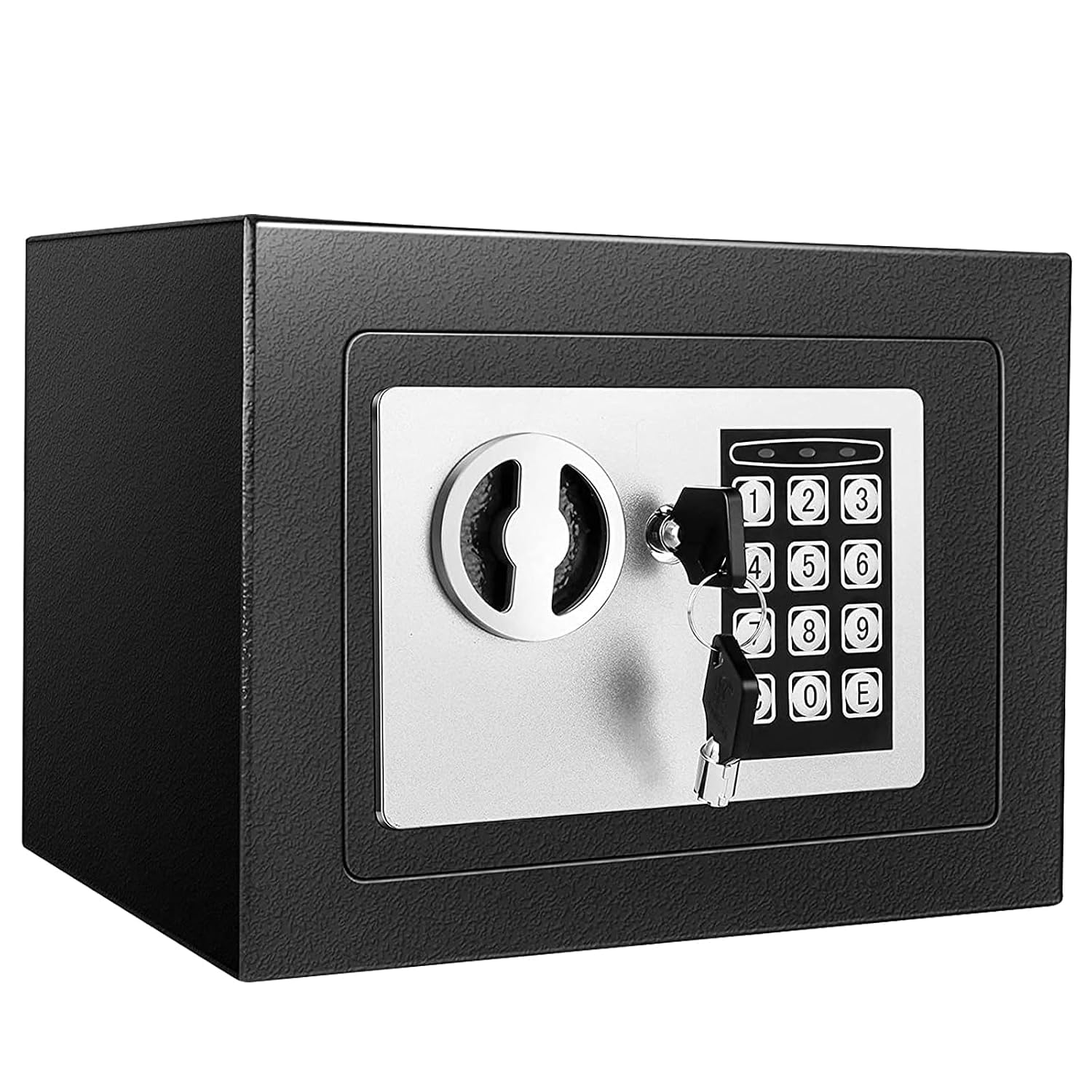 Digital Steel, Fireproof Safe Boxes for Home Use, Electronic Security Home Office Money Cash Safe Box With 2 keys, Wall Safes-image-22