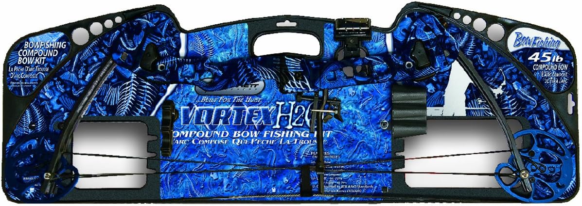 Barnett 1108 Vortex H2O Youth Archery Bow, 31-45-Pound,Blue