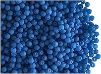 Vista 7 de SCARA - Cuentas redondas de vidrio checo de 0.35 onzas (0.08 pulgadas), cuentas de vidrio neón (activas con rayos UV) para hacer joyas y pulseras