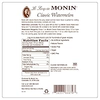 Vista 8 de Jarabe de sandía Monin, botella de 25.36 onzas líquidas por Monin