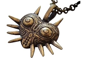 The Eye-Catching Majoras Mask Necklace: A Must-Have Anime Jewelry Piece
