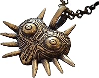 Vista 7 de Baldur Jewelry - Collar con dije de la leyenda de Zelda Hylian Shield Majora para hombres y mujeres - Collar Zelda Anime Cosplay Jewelry Amulet