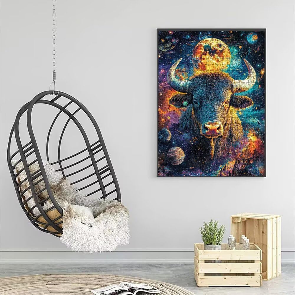 Puzzle 6000 Pezzi, Il Planet Sheep 3D Puzzle per Adulti Impegnativo, Educa Puzzles Artistico, Divertente E Stimolante Puzzles Decorativo per La Famiglia, Regalo e Decorazione Pareti DX0YL6-960