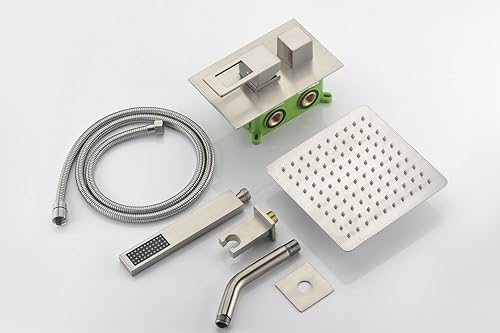 Miniatura 9 de Grifo de ducha de pared S3218, Marrón