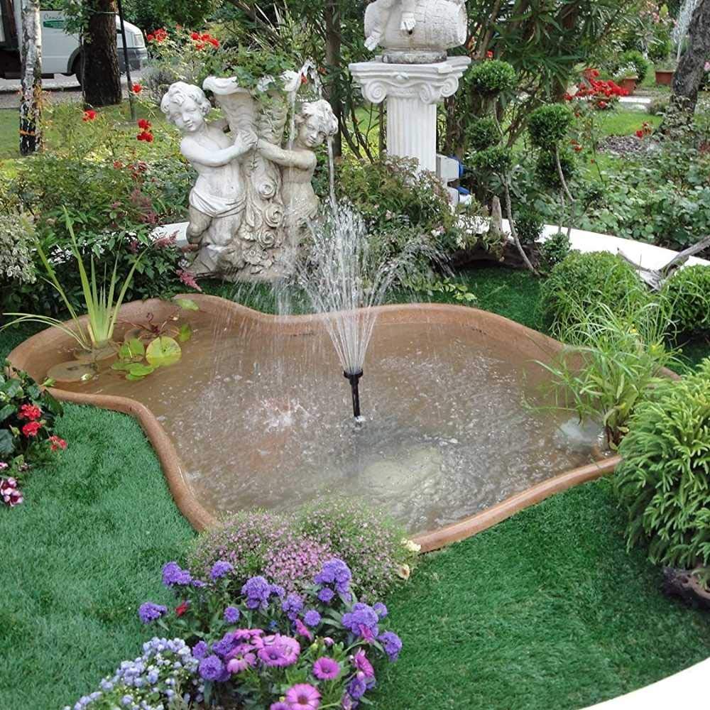 GIARDINI D'ACQUA Art 523 Laghetto MOD. Bahamas Vetroresina Stagno Artificiale Vasca Giardino Effetto Naturale Pesci