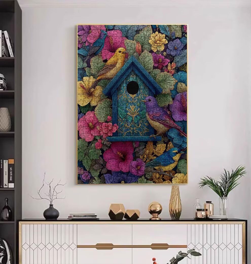 Kolor Ptaka, Klasyczna Puzzle 4000 Sztuk Dorosłych BLQSBGA7-344 | Wyzwanie Zagadki, Gry Logiczne Cała Rodzina, Stres, Wystrój Domu Miłośnicy Puzzle