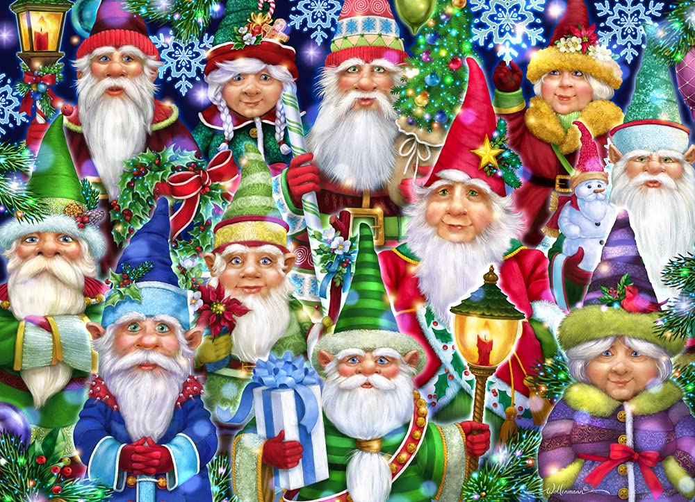 Gnomi di Natale puzzle 1000 pezzi