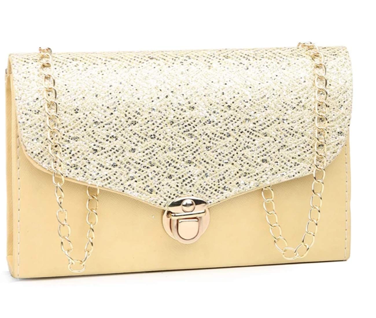 SHAMRIZ Womens Elegant Clutch Bag - Stylish Evening Handbag, Party Purse for Wedding, Prom & Formal Events - Rhinestone, Glitter Design, Detachable Chain, Gift Option (B0822K38D6) Amazon Price History, Amazon Price Tracker