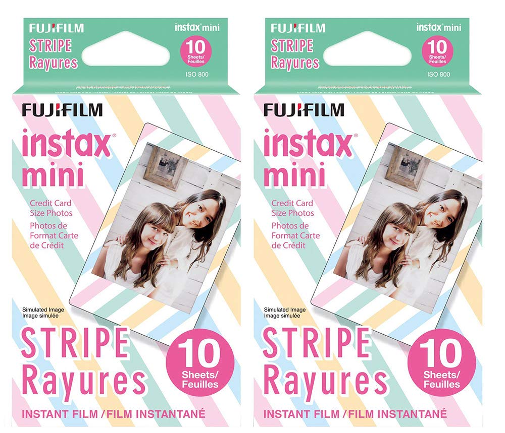 Mini Stripe Film, 20 Exposures (twin pack)