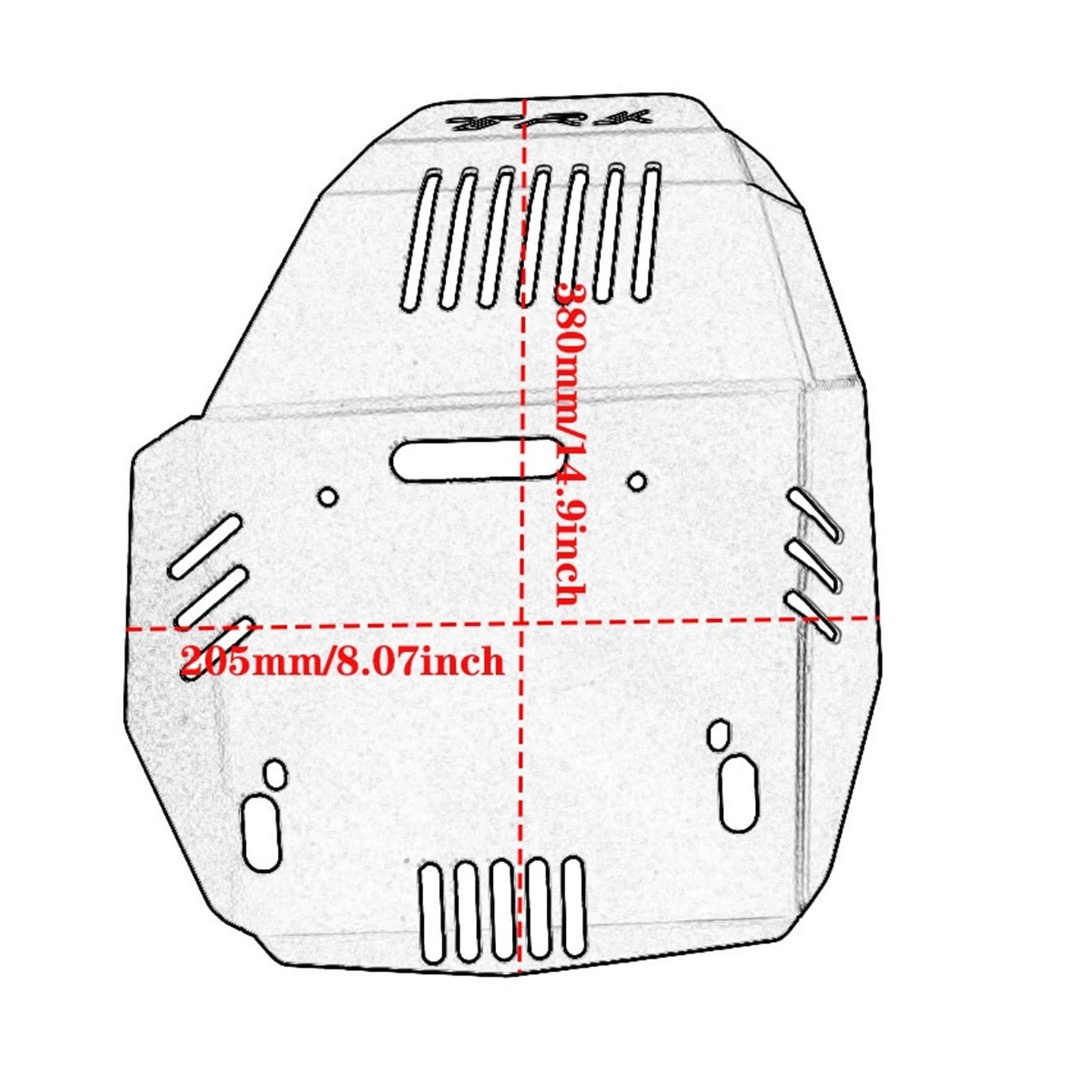 Paracoppa motore moto Per TRK 502X TRK502X 502 2019-2022 2023 Moto Protezioni Motore Telaio Copertura Della Protezione Piastra Paramotore Accessori