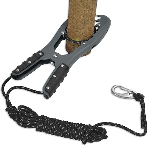 Antidious Kayak Brush Gripper, Kayak Anchor Grip with 16.4ft Paracord