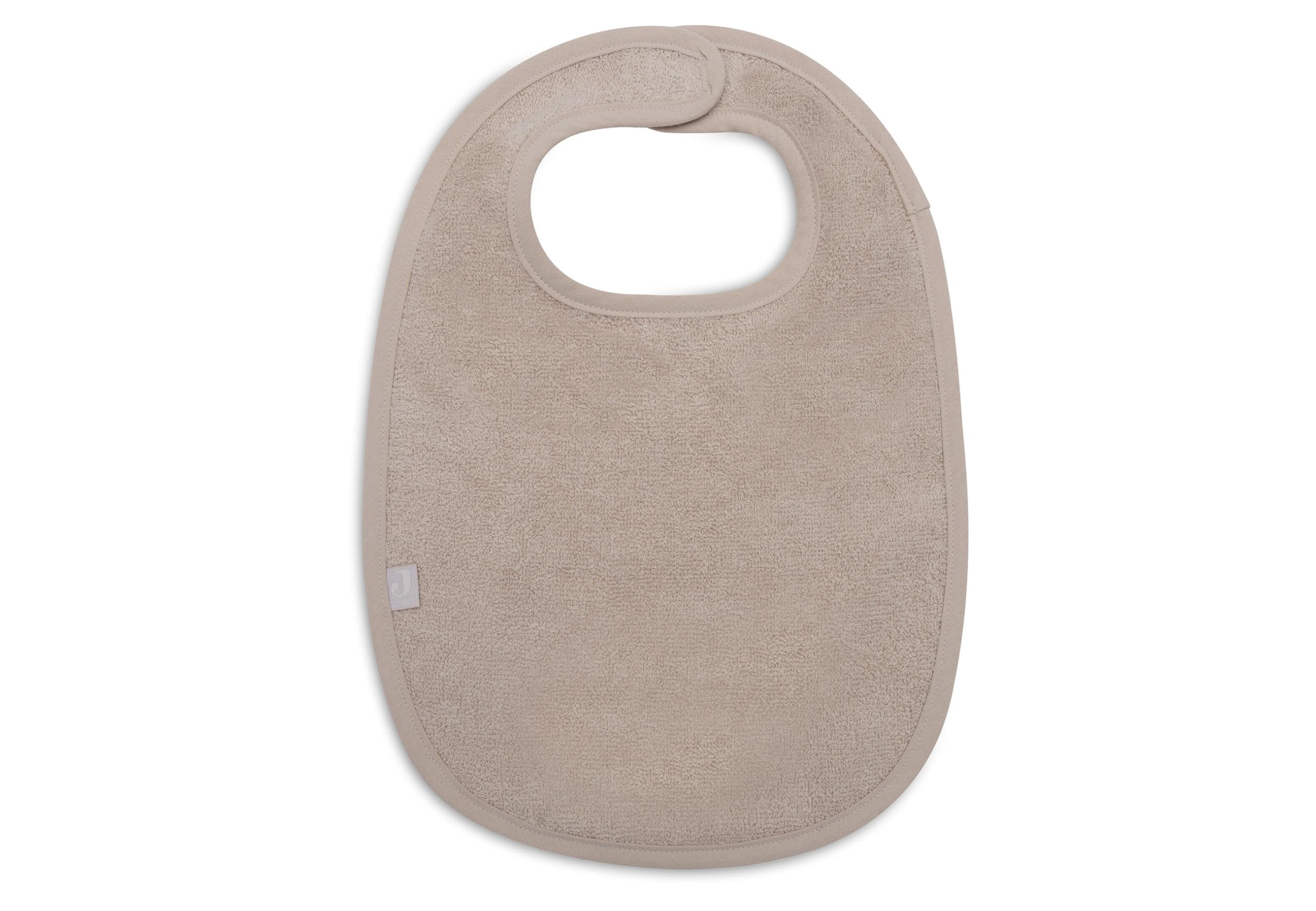 Jollein Baby Bib, Terry Towelling, Sea Green/Nougat/Biscuit, Pack of 3-100% Cotton, with Velcro Fastening, Baby Bib - Image 4