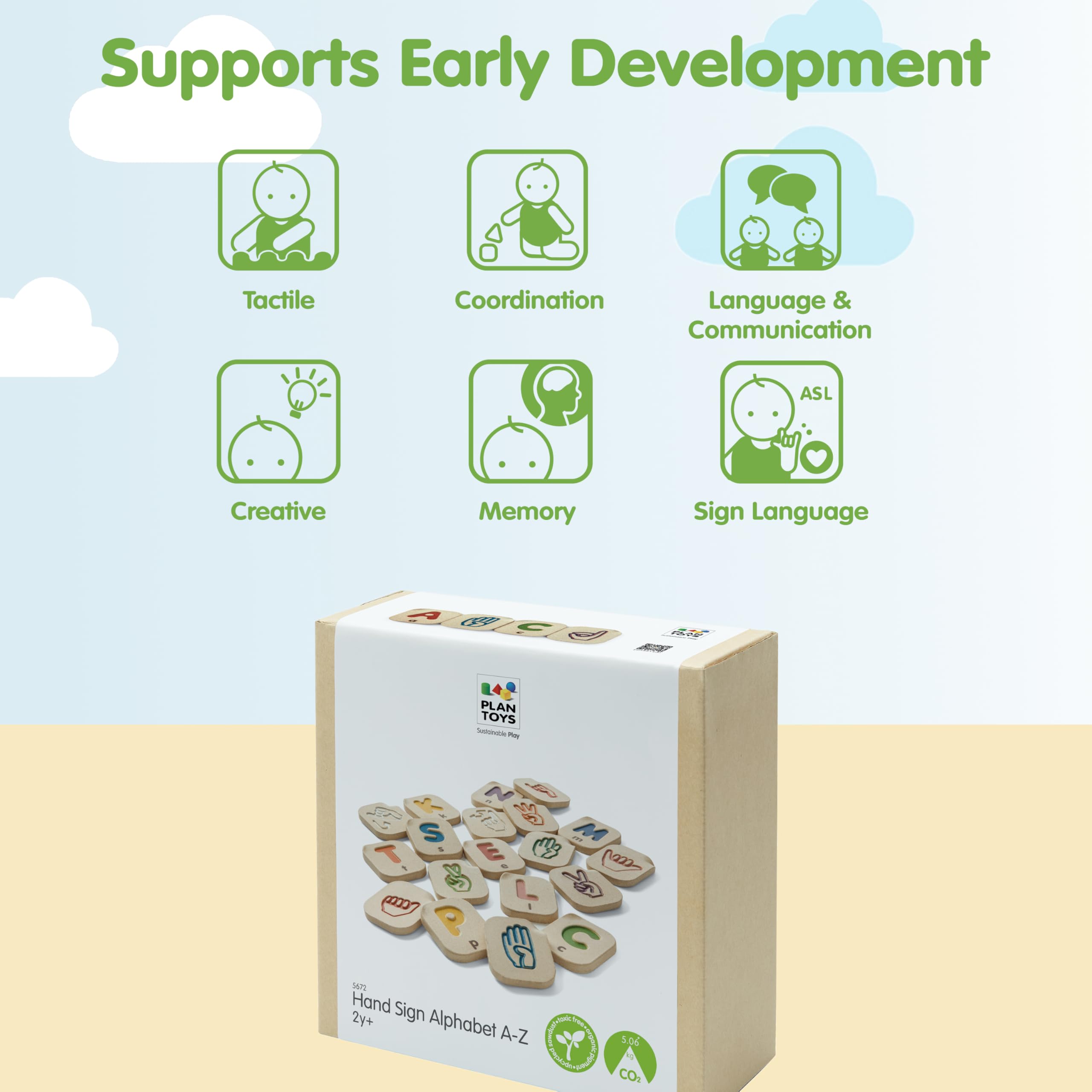 Plan Toys Hand Sign Alphabet A-Z