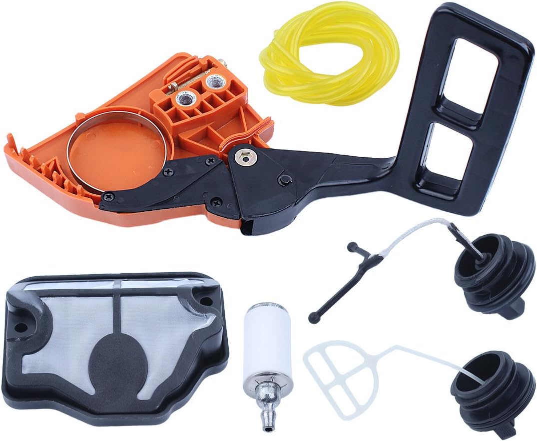 Couvercle D'embrayage De Frein Carburateur Bouchon De Carburant Du Collecteur D'admission Kit Pour Husqvarna 142 141 137 136 - Jardin