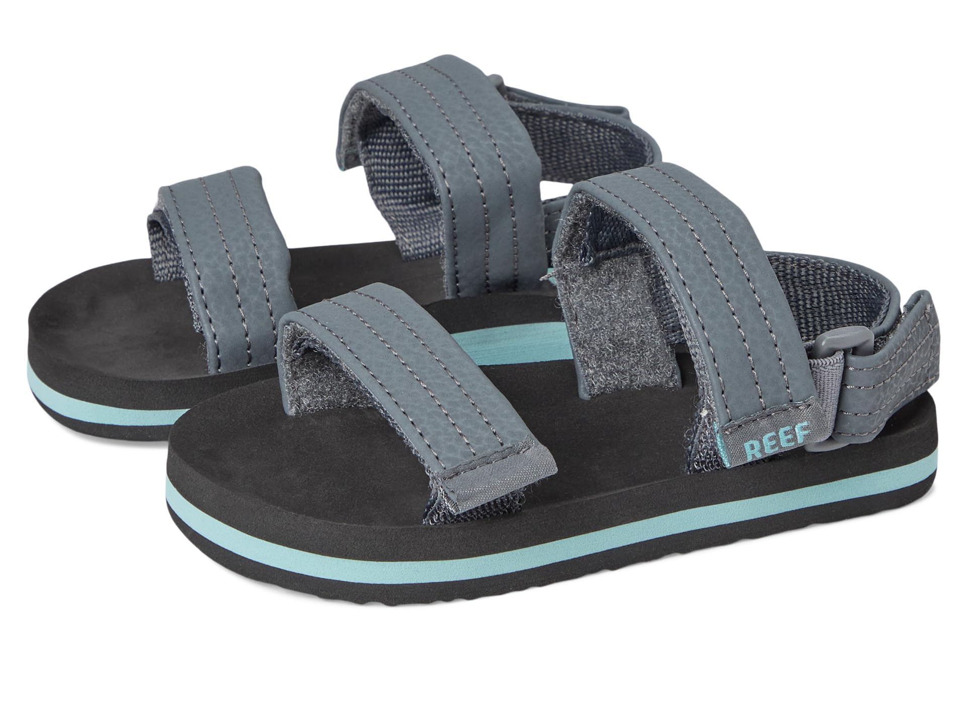 Chanclas Reef Little Ahi Convertible para niños con tira ajustable 8