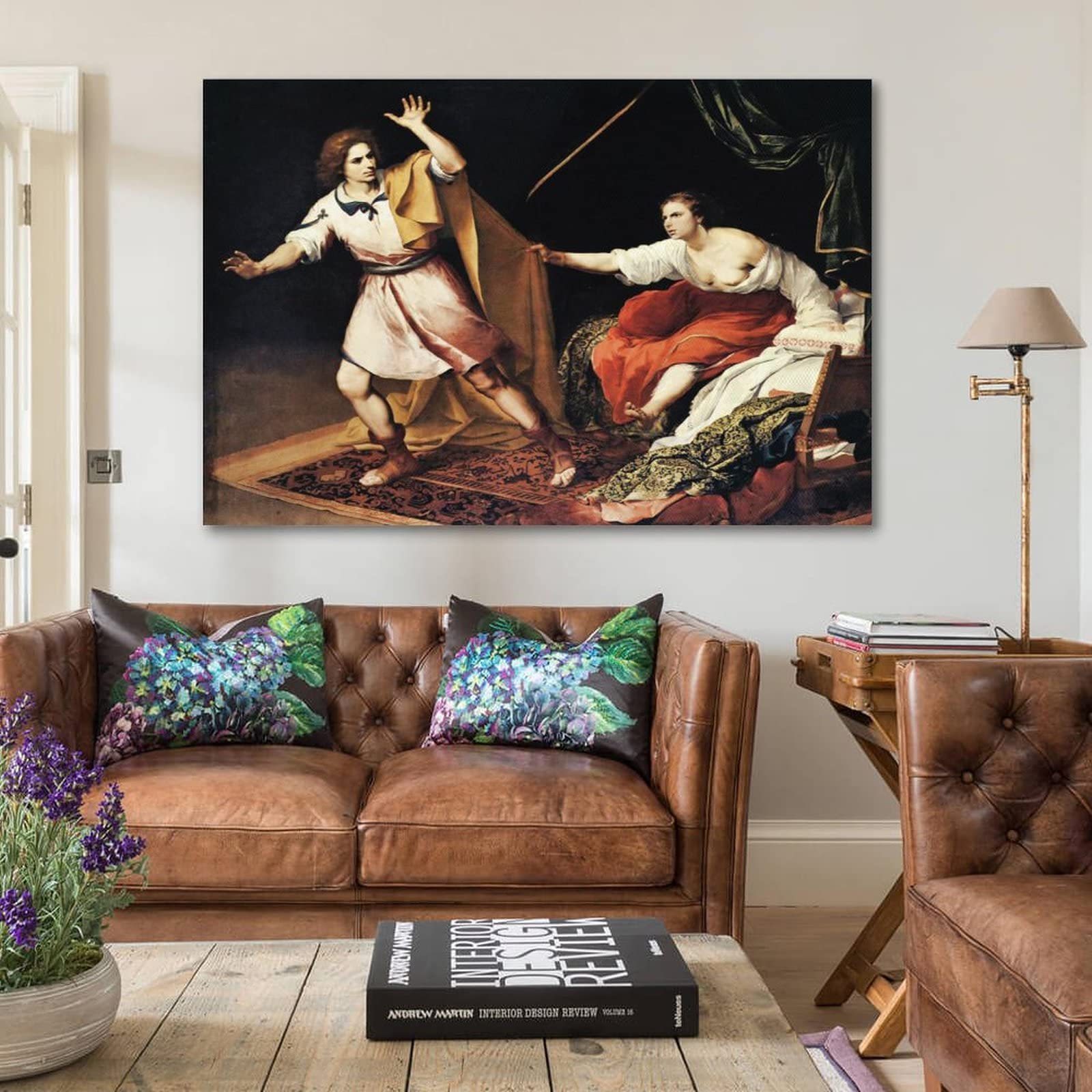 Bartolome Esteban Murillo Print Poster「Joseph And Potiphar's Wife