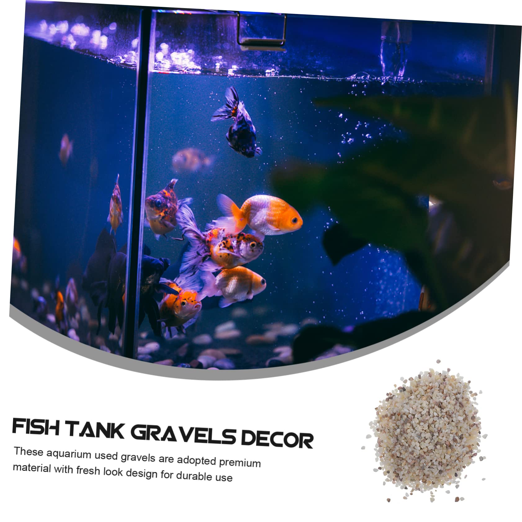 Substrato per Acquari Ghiaia per Pesci Ghiaia Decorativa per Acquari Mini Ghiaia per Piante