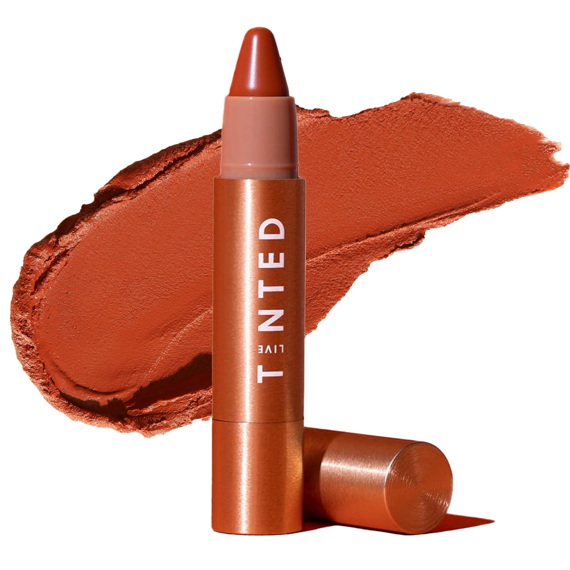 Huestick: Corrector de color completo para una piel más brillante y equilibrada, funciona en labios, mejillas y ojos, vitaminas C+E calma, cura y nutre la piel dañada - Rise 3g / 0.1oz 2