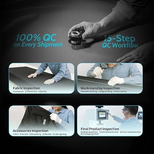 Miniatura 9 de Funda impermeable para sofá de exteriores de 88 pulgadas de ancho x 40 profundidad x 33 pulgadas de alto, protector de banco de patio de 3 plazas,