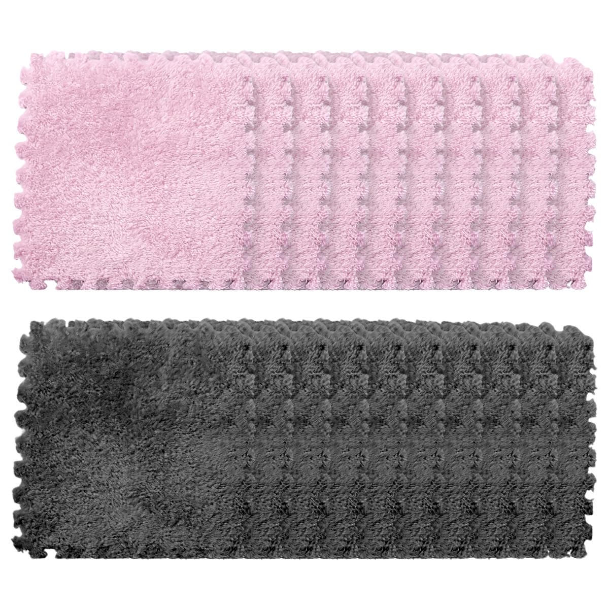Alfombrillas de patchwork entrelazadas de 30x30 cm LKXHarleya suelo modular suave para decoración