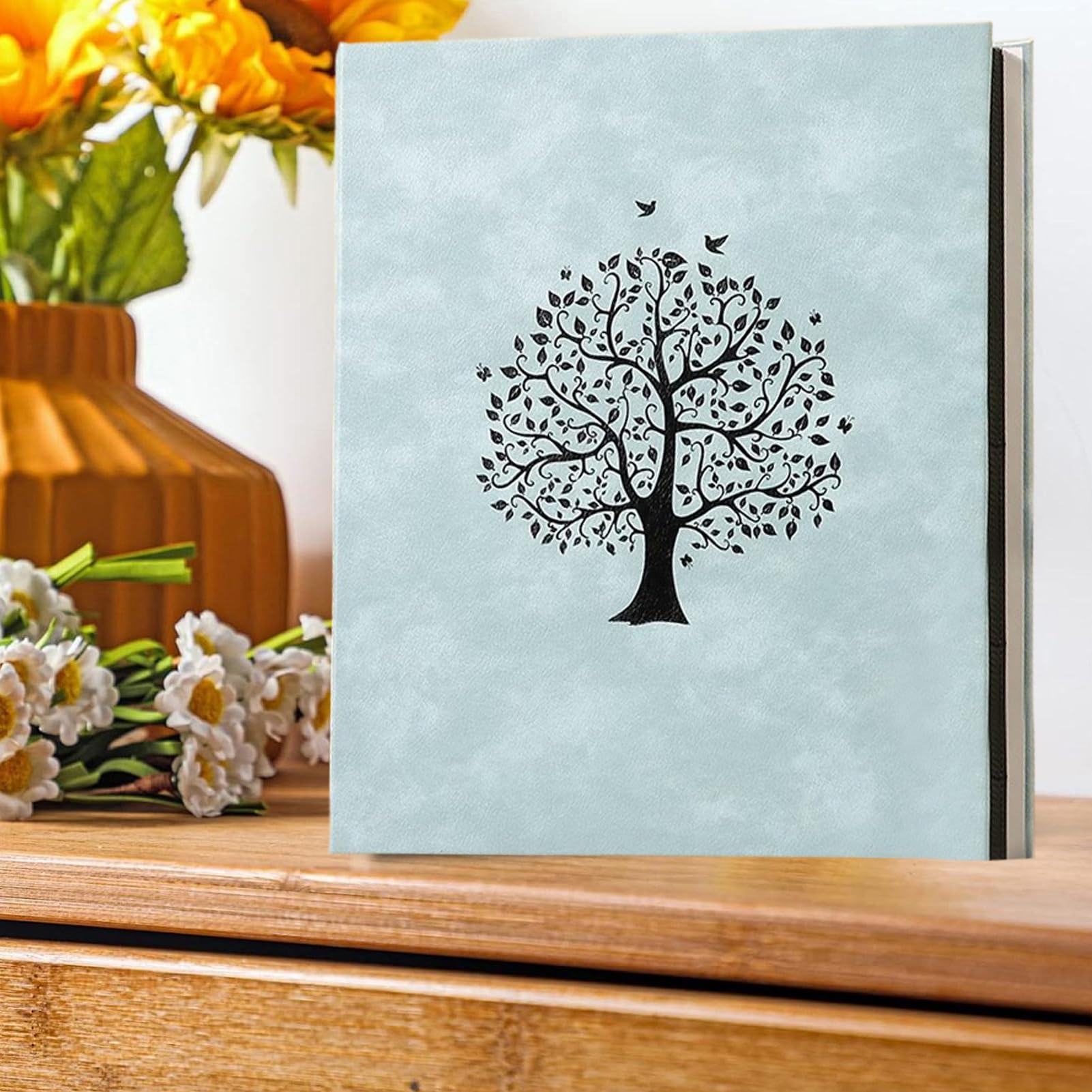 Album photo – Album de mariage de 17,8 cm | capacité anti-poussière – Carte souvenir pour remise de diplôme, mariage, vacances, souvenir, scrapbooking