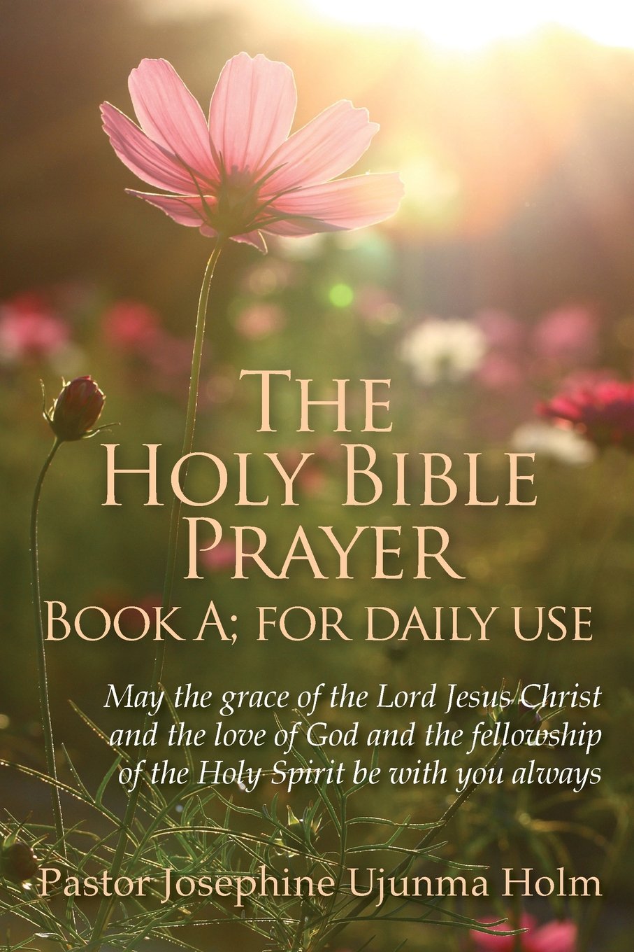 The Holy Bible Prayer Book A; for daily use: May the grace of the Lord Jesus Christ and the love of God and the fellowship of the Holy Spirit be with you always
