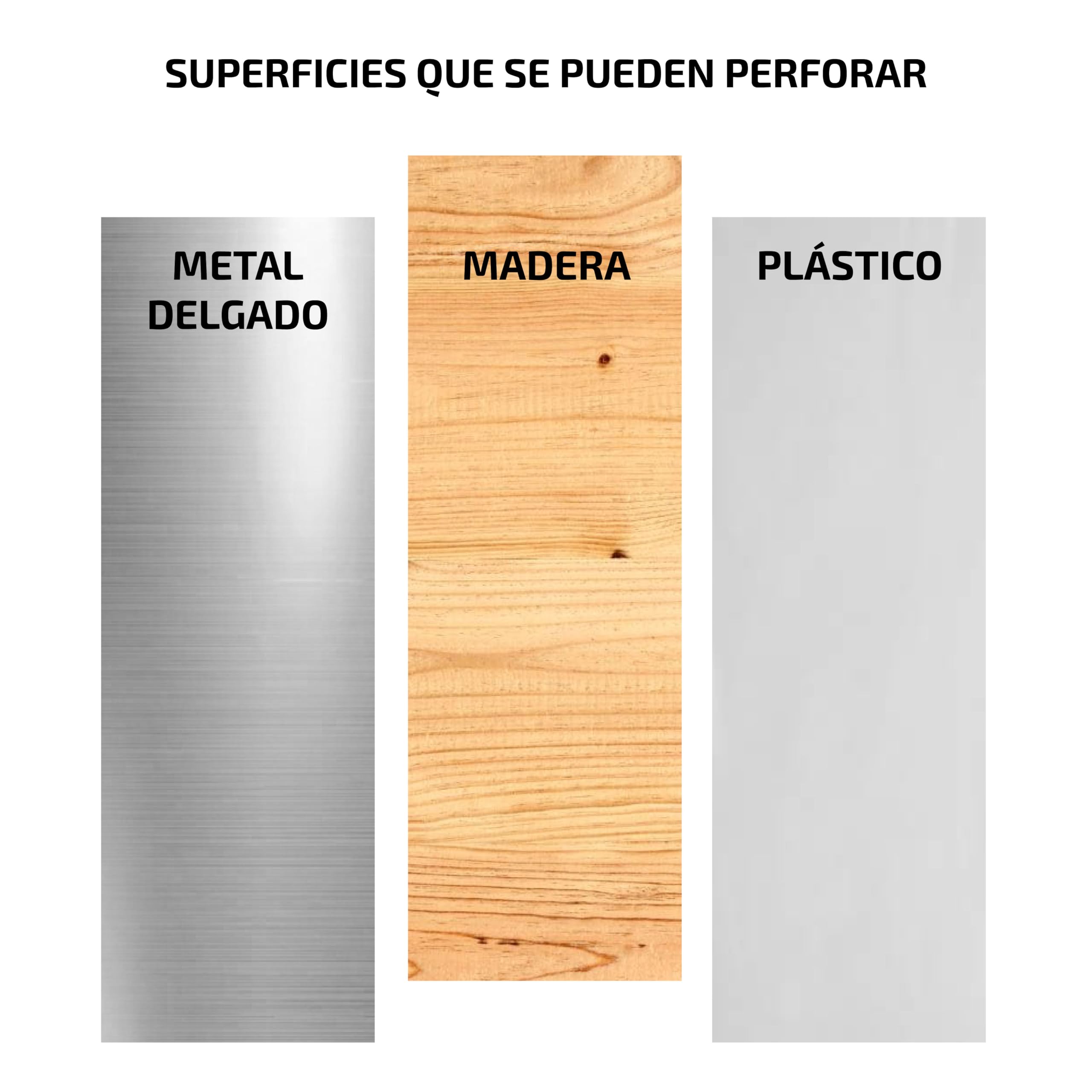 Juego de 2 Brocas Cónicas Escalonadas de Ø4-32mm y Ø4-12mm en Acero HSS4241 con Revestimiento de Titanio – Taladro para Madera, Plástico y Metal - Dureza HRC61-63