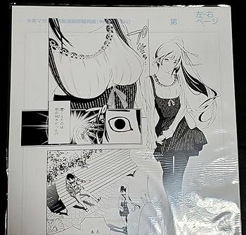 Amazon.co.jp: 化物語複製原画戦場ヶ原大暮維人1枚 : ホビー