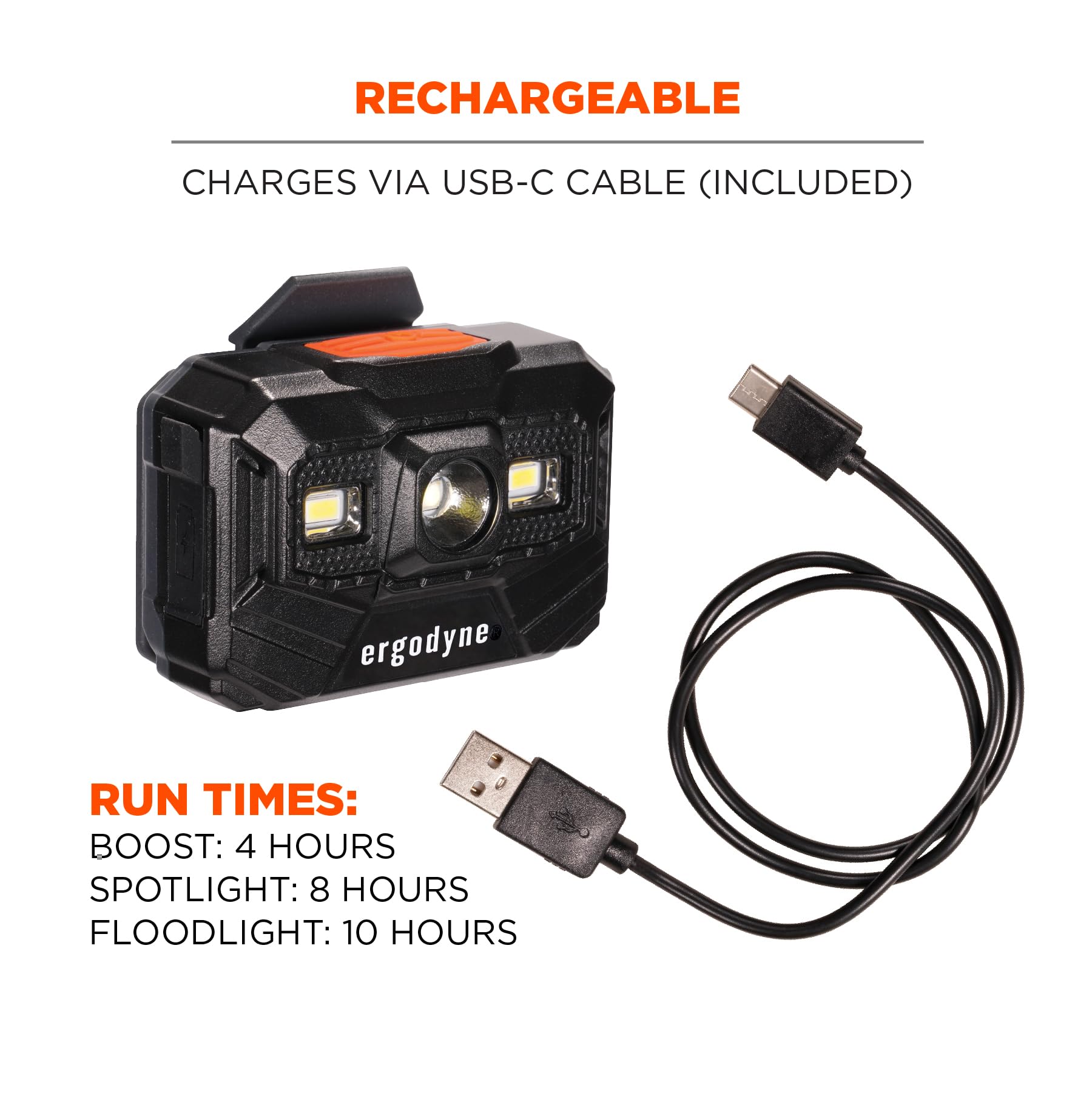 Amazon.com: Ergodyne - 60197 Skullerz 8987 Rechargeable Universal