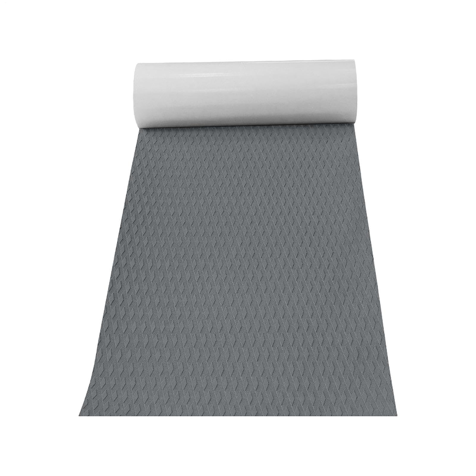 Surfboard Traction Pad Non-Slip Self-Adhesive EVA Deck Grip Mat | Gray