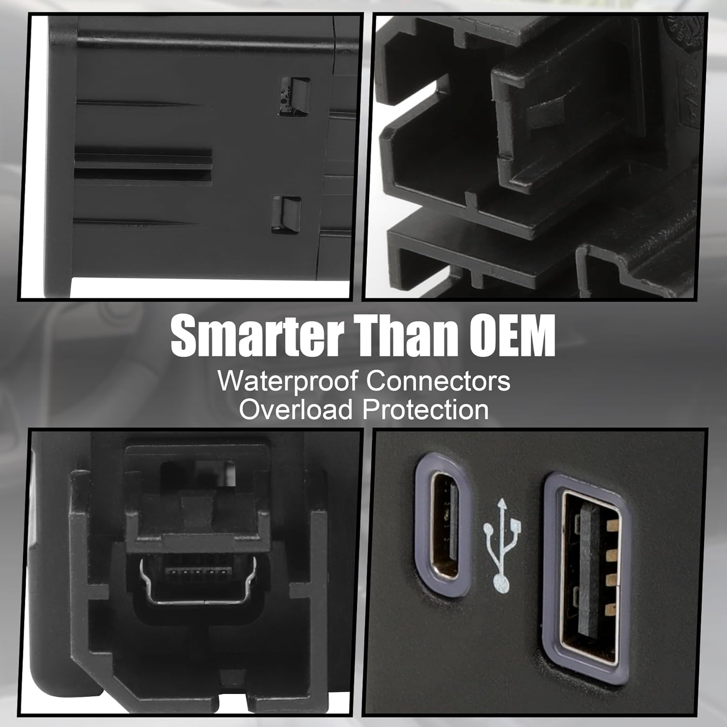 ML3Z-19A387-D Infotainment Screen USB Carplay Module Media Hub Replacement for 2021-2024 Ford F-150 F-150 Lightning Expedition Bronco Sport Mustang Mach-E Maverick