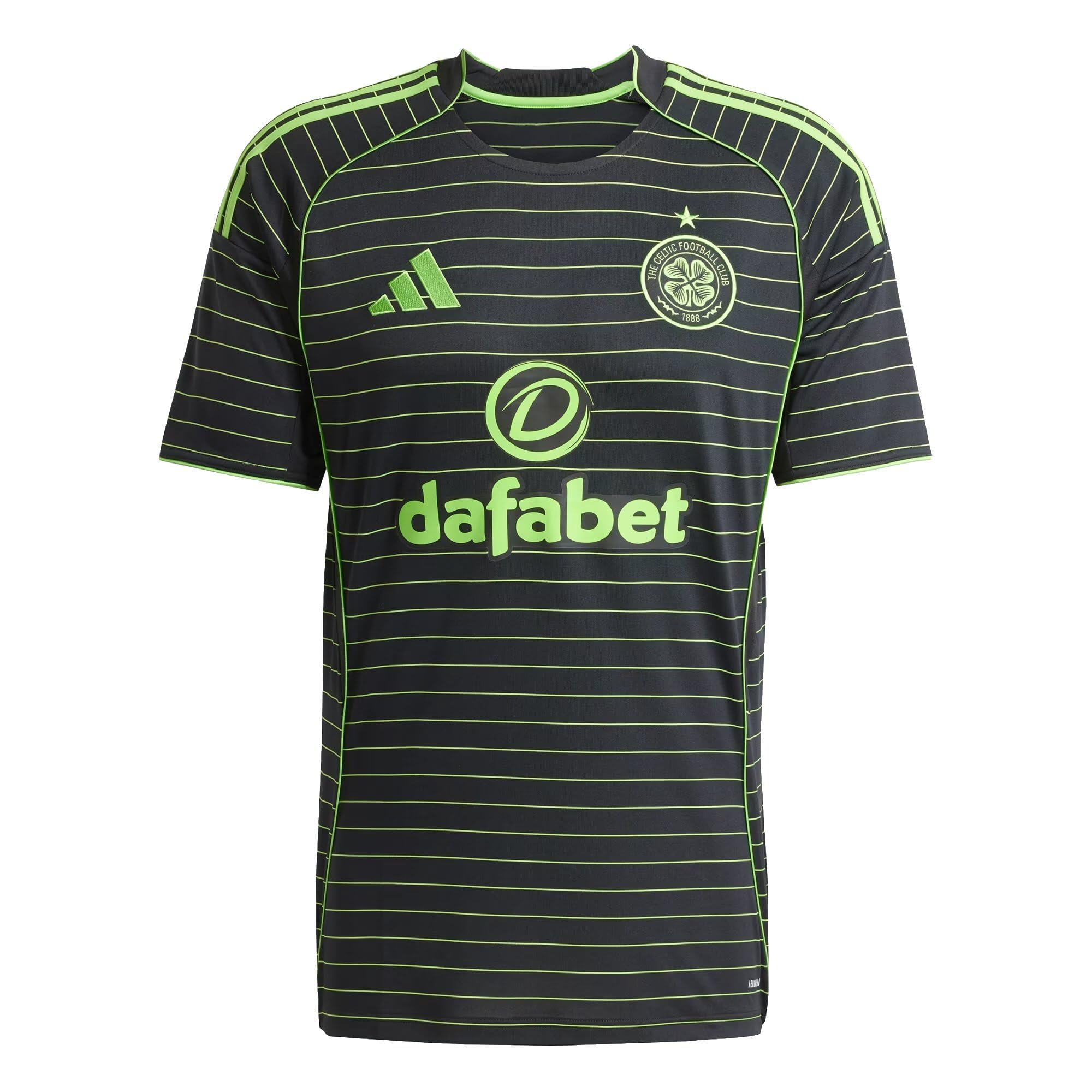 Adidas Black/Green 2025-26 Celtic Away Shirt *Bnib* - Celtic / W/Tags / Xxl