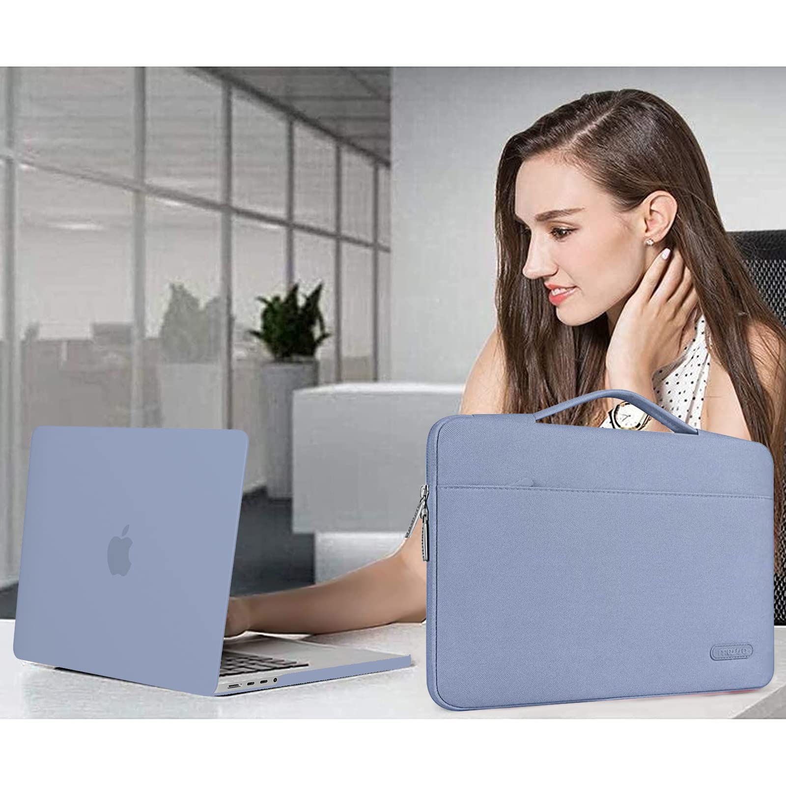 MOSISO MacBook Pro 14 Inch Case 2024-2021 M3/M2/M1 | Hard Shell With Keyboard Cover & Screen Protector | Marsala Red