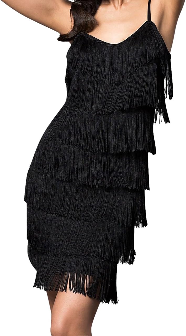 Fringe Flapper Sleeveless Comfortable  fringe for flapper dress