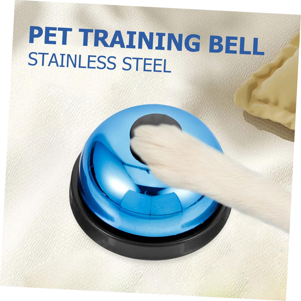 BESPORTBLE Pet Training Press Bell Dog Door Bell for Puppy Training Interactive Dog Toys