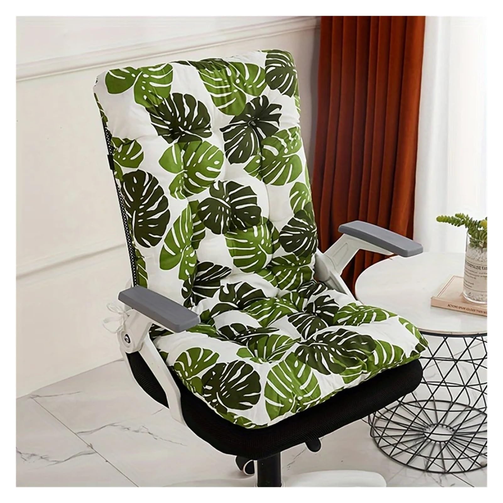 Hviyroi car seat cushion Ergonomic Seat Cushion With Back Support Car Office Home(Green)