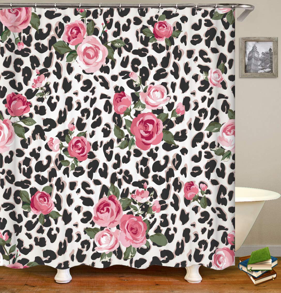 Cheetah Print Shower Curtains Curtains & Drapes 2023