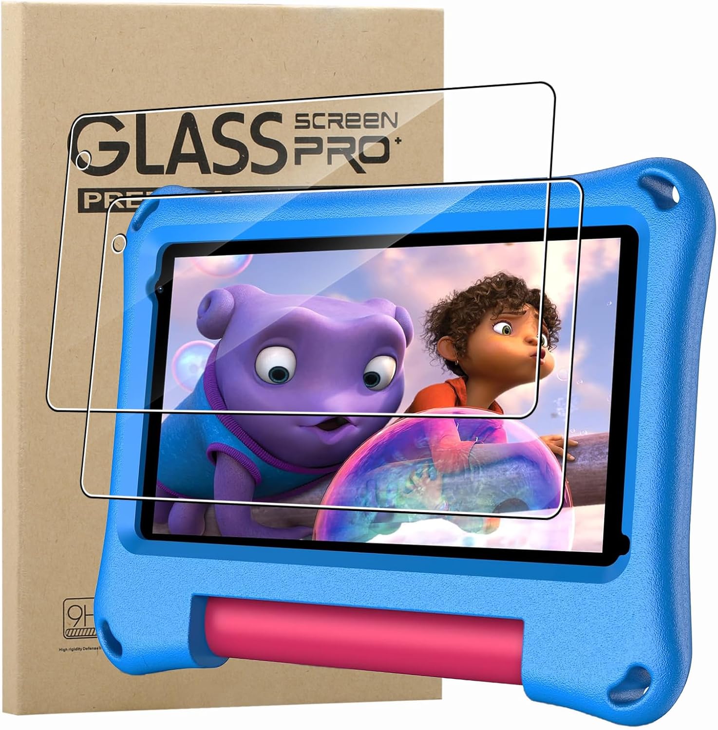 KZIOACSH 2 Pack Screen Protector for VASOUN Kids Tablet 7 Inch, Ultra Clear 9H Hardness Touch Sensitive Anti-Scratch Anti-Fingerprint Protective Tempered Glass Screen Guard KZIOACSH 2 Pack Screen Protector for VASOUN Kids Tablet 7 Inch, Ultra Clear 9H Hardness Touch Sensitive Anti-Scratch Anti-Fingerprint Protective Tempered Glass Screen Guard