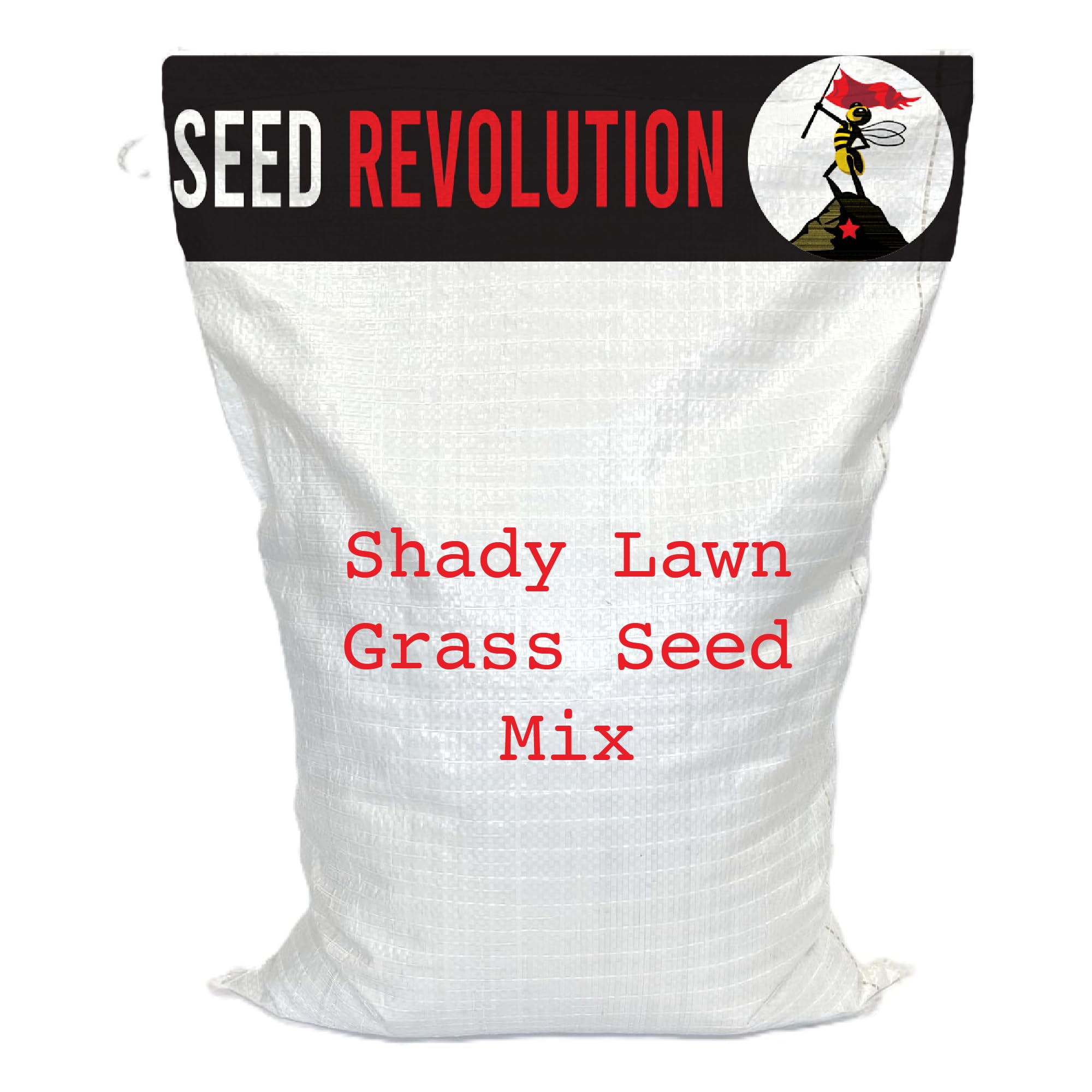 Seed Revolution - The Dark Turf Rises- Shady Lawn Grass Seed Mix for Planting - Shade Tolerant Grass Seeds for North Facing Gardens - Hardwearing Lawn Seed for Shade Under Trees & Hedges - (20kg)