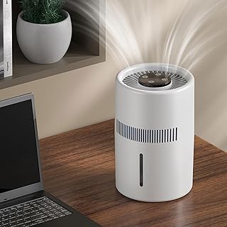 Purificador de Aire y Combo de Humidificadores Todo en para el Dormitorio, 4L Tranquilo 2 en 1 Humidificador de Aire Inteligente y Purificador para el Hogar, Oficinas y