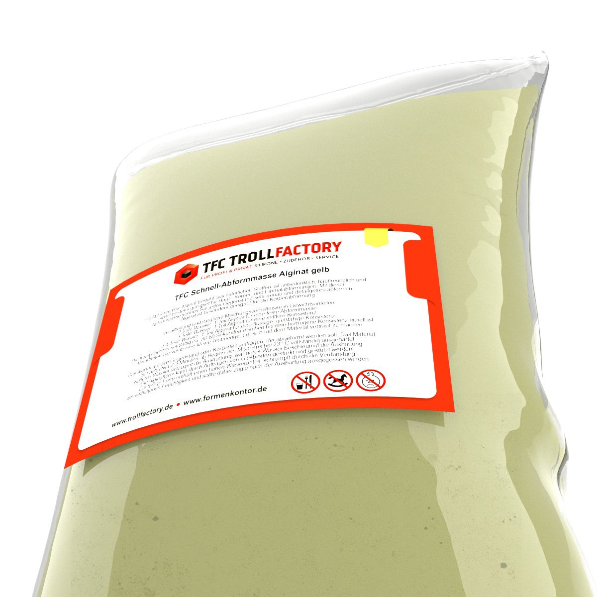 Alginat I Abformmasse I Pulver I langsam, 8 Minuten I gelb, 20 kg