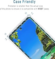 Vista 6 de HPTech Protector de pantalla de vidrio templado diseñado para Motorola Moto One 5G Ace, antiarañazos, sin burbujas