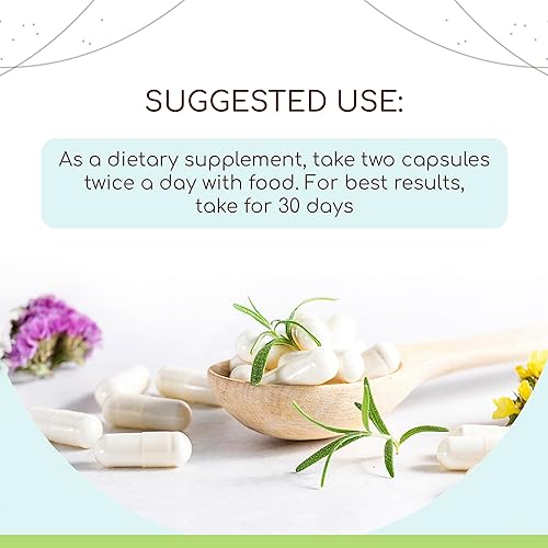 Miniatura 2 de HerbEra Hibiscus USDA Organic 120 Cápsulas Suplemento de hierbas naturales Cápsulas vegetarianas orgánicas certificadas e hibisco orgánico