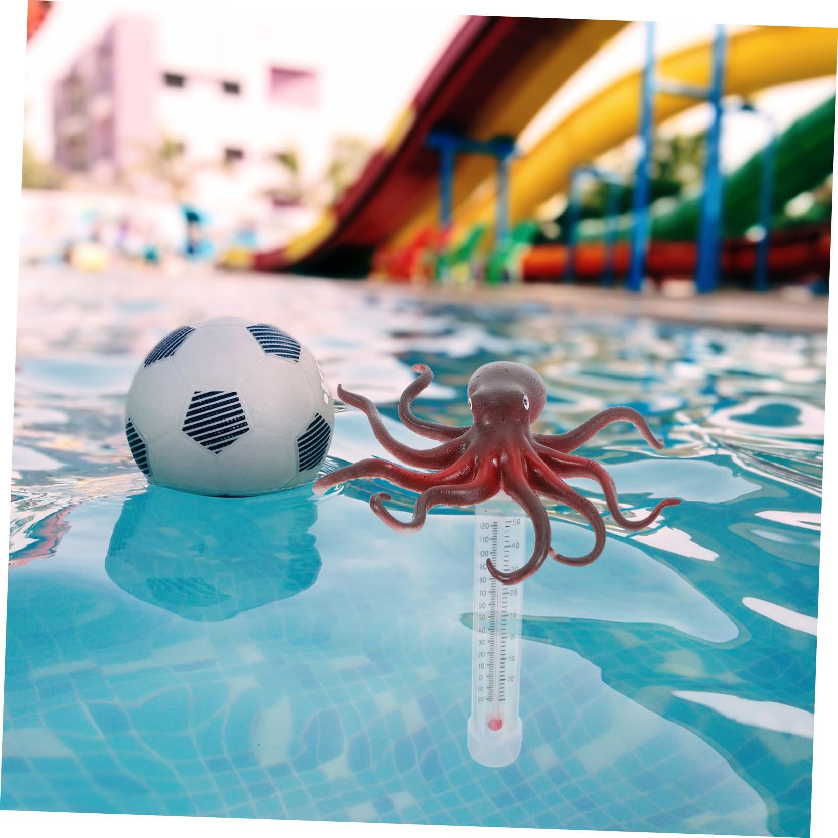 Termómetro Flotante Para Piscina Sensor De Temperatura Del Agua Para Baños De Hielo y Spas Portátil y Fácil De Usar