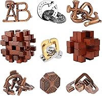 Vista 1 de 9 piezas de rompecabezas de dificultad, regalo para adultos, adolescentes y niños, juego de rompecabezas de mesa